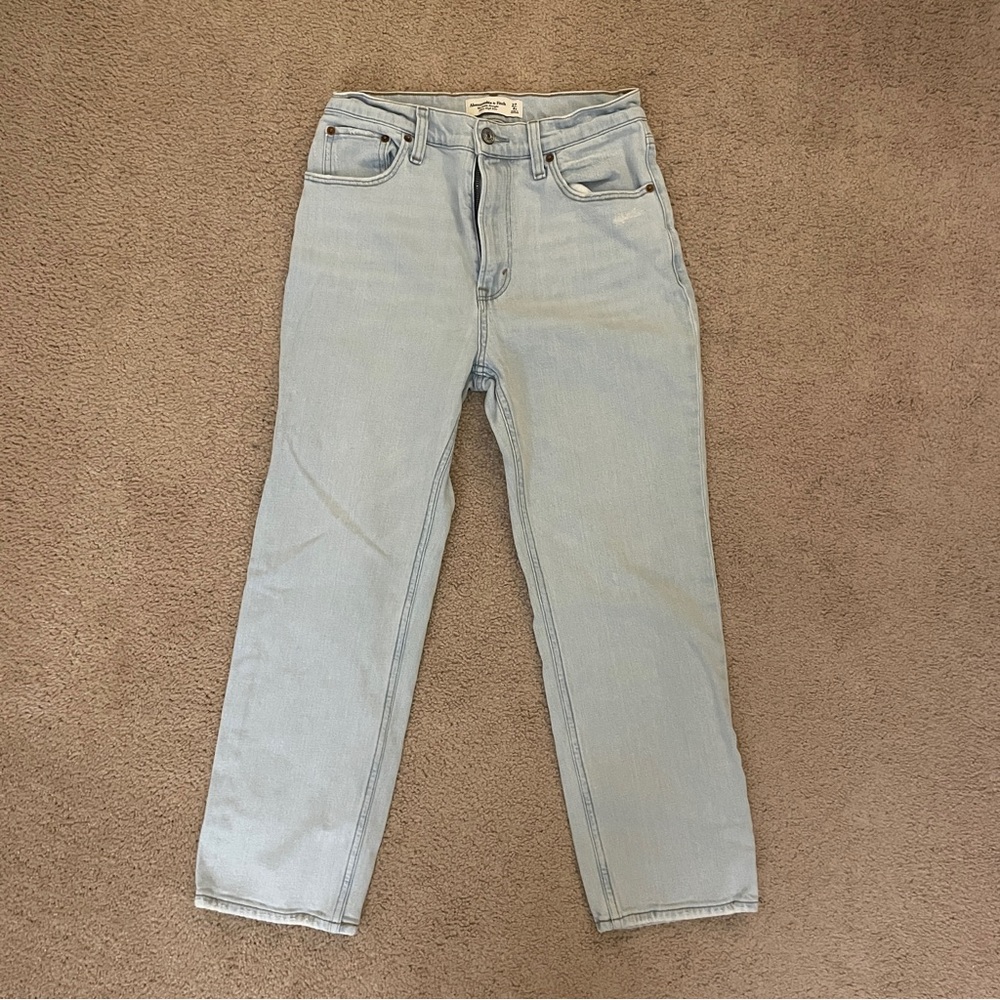 High Rise Ankle Straight